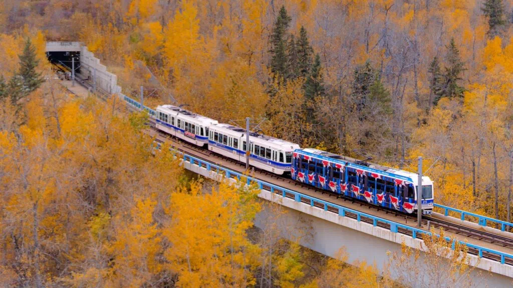 Edmonton Transit System getting residents around the city, showing them how to live in Edmonton.