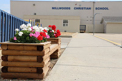 Exterior of Millwoods Christian School