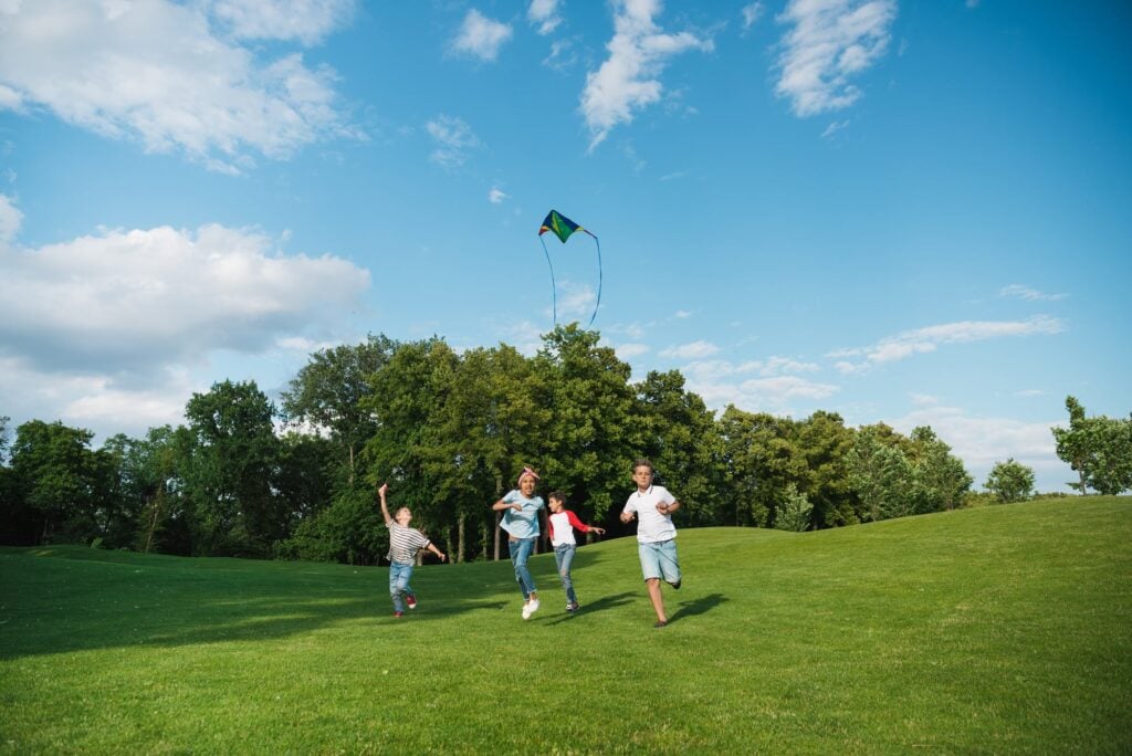 Kids enjoying their lives in Edmonton