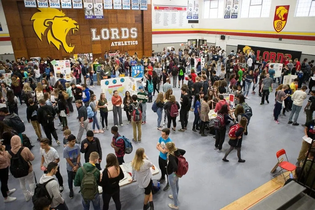 Students of Strathcona High School